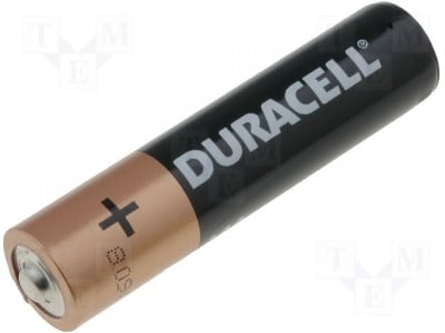 Батерия LR03D DURACELL BAT-LR03/DR Батерия: алкална; AAA, R3; 1,5V; Серия на произв: Basic